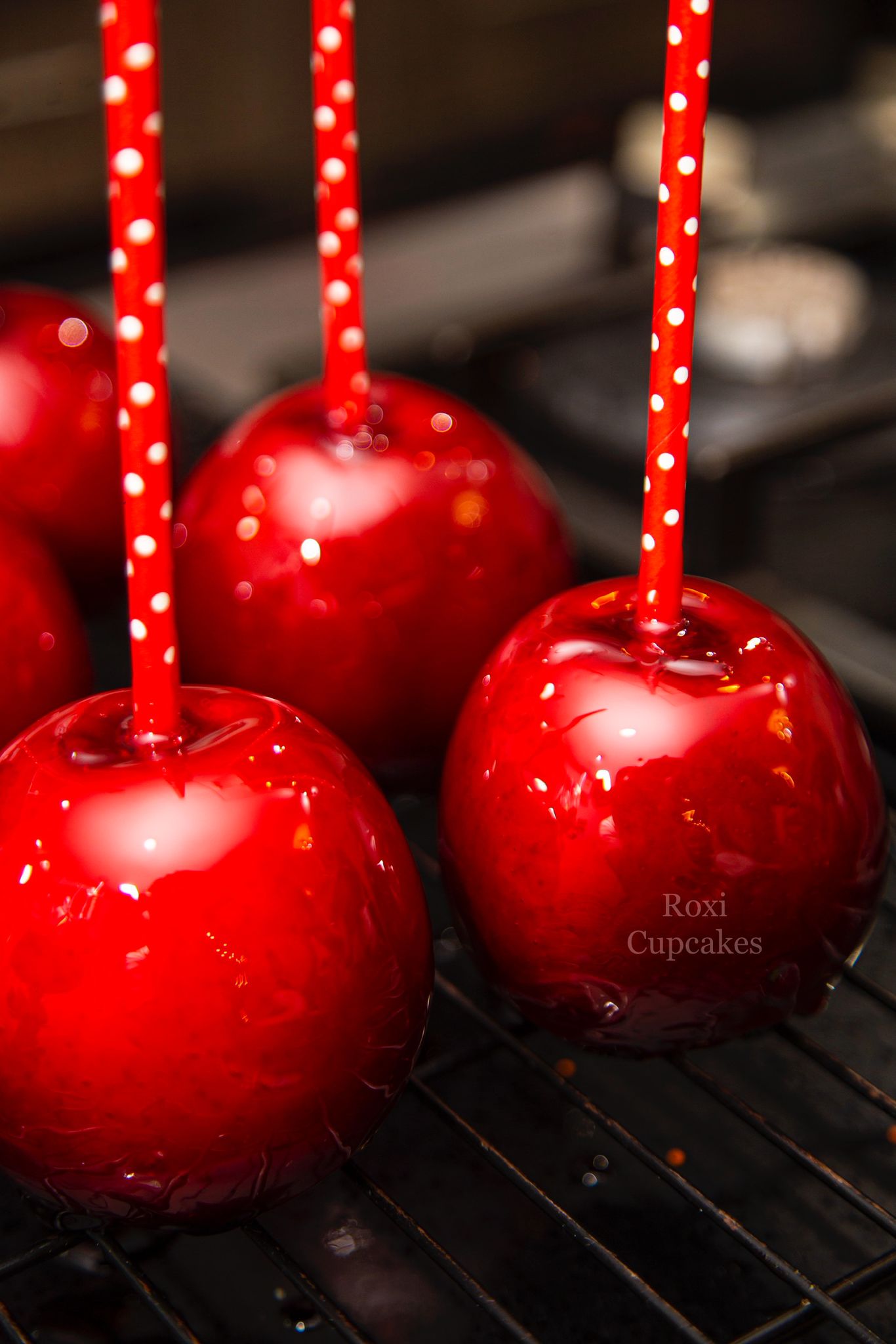PACK DE 4 MANZANAS ACARAMELADAS