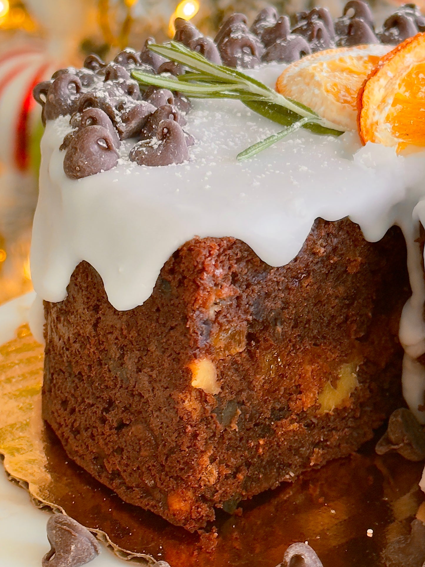 Cake Frutado de Chocolate