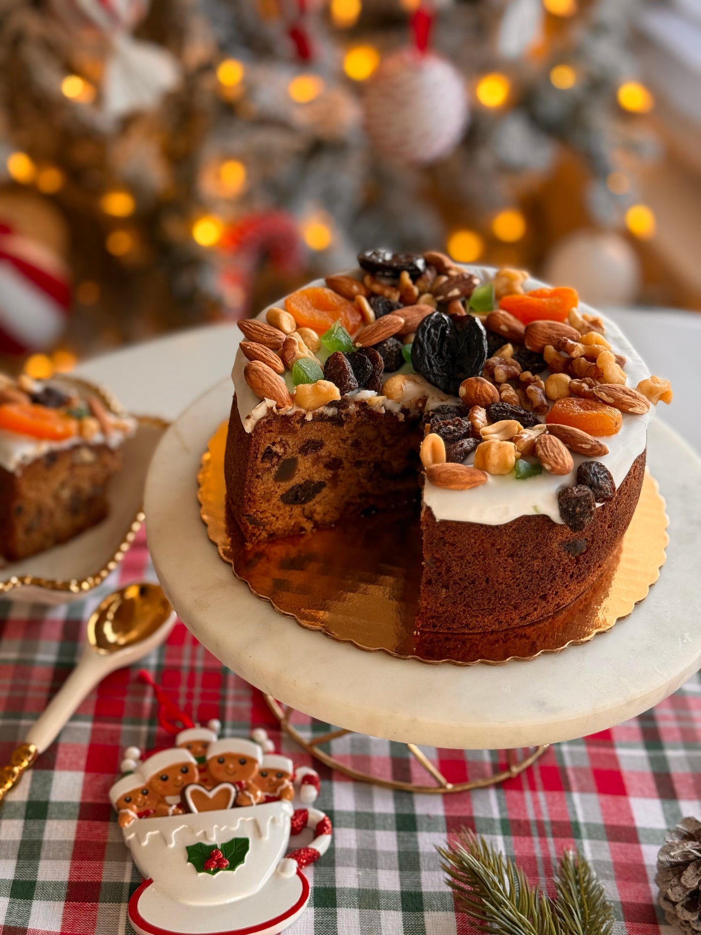 Torta Negra Navideña