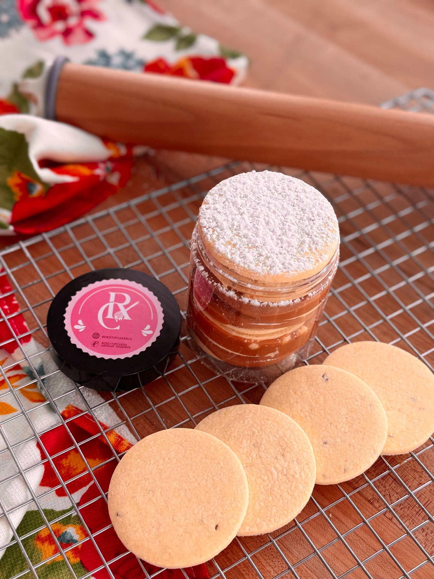 Alfajor de Maicena y Manjar