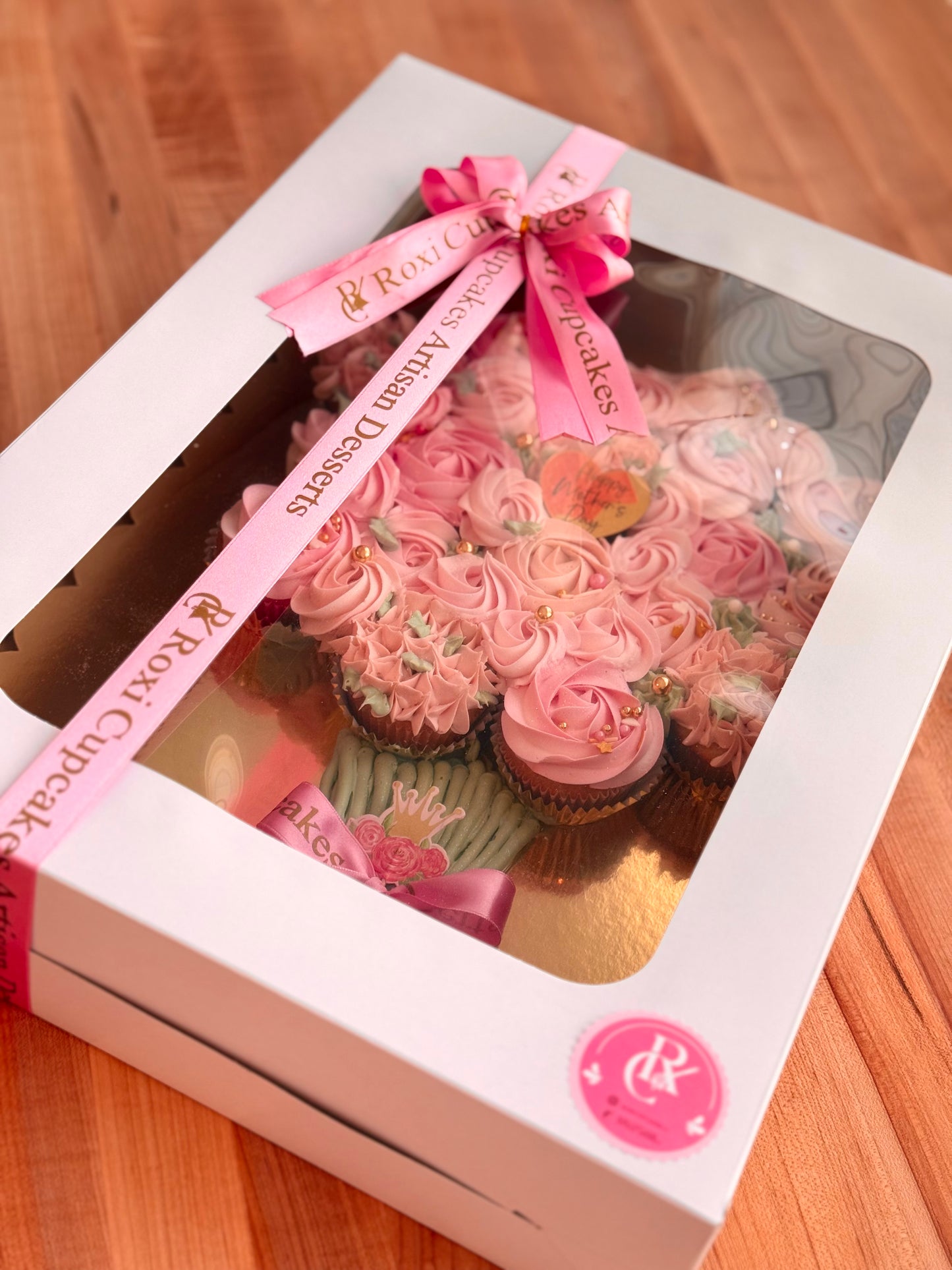 Ramo de flores de cupcakes para el Día de la Madre 💐