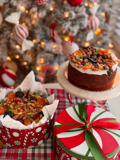 Torta Negra Navideña