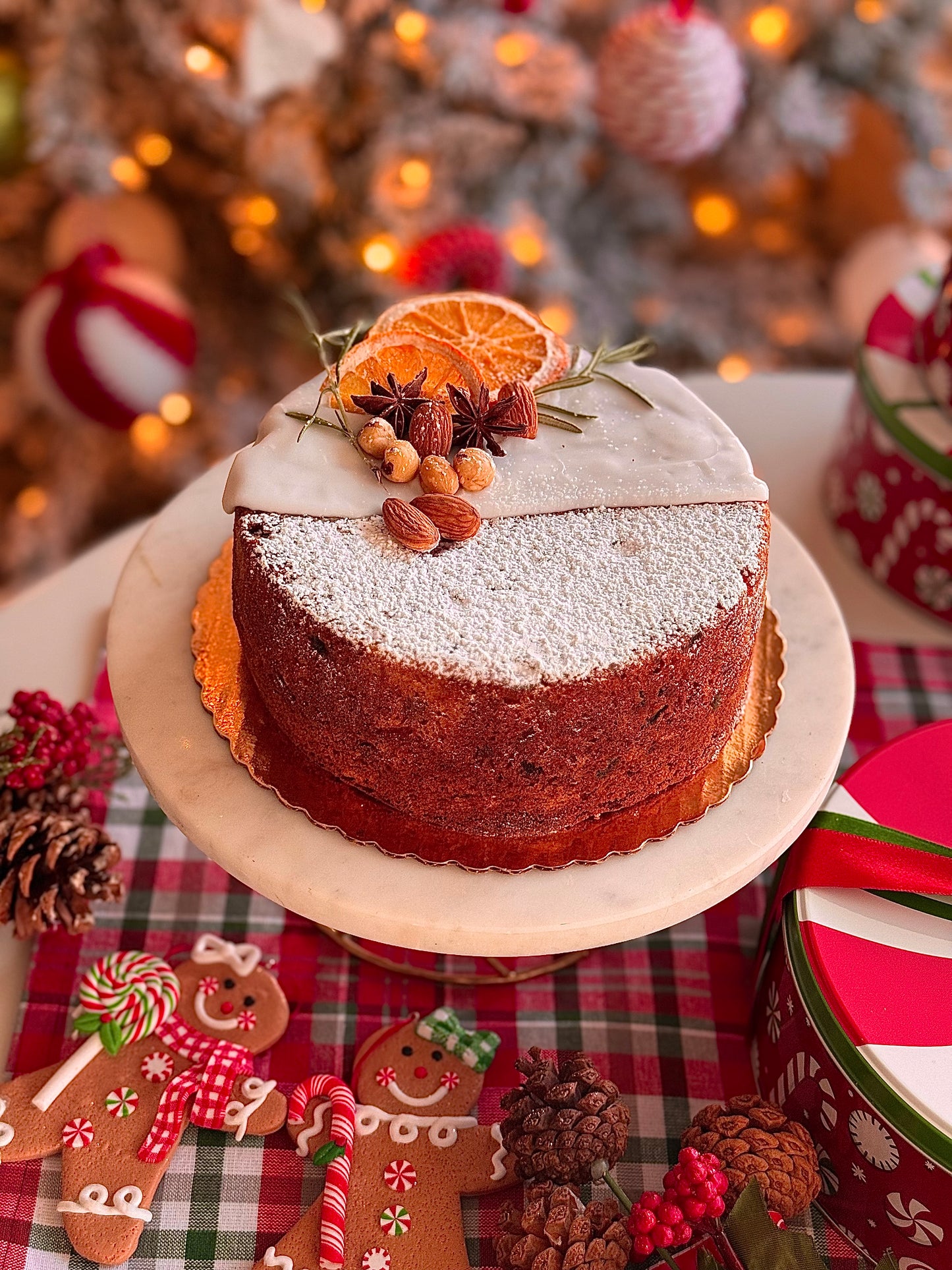 Cake Frutado Navideño
