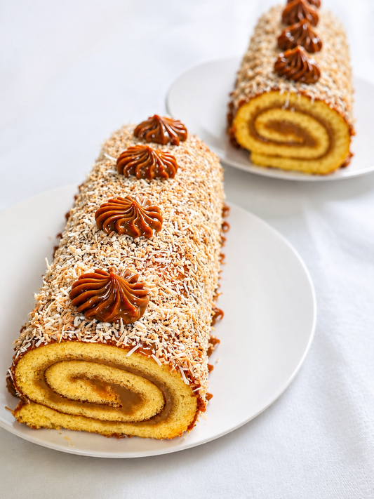 Pionono de Manjar Blanco y Coco