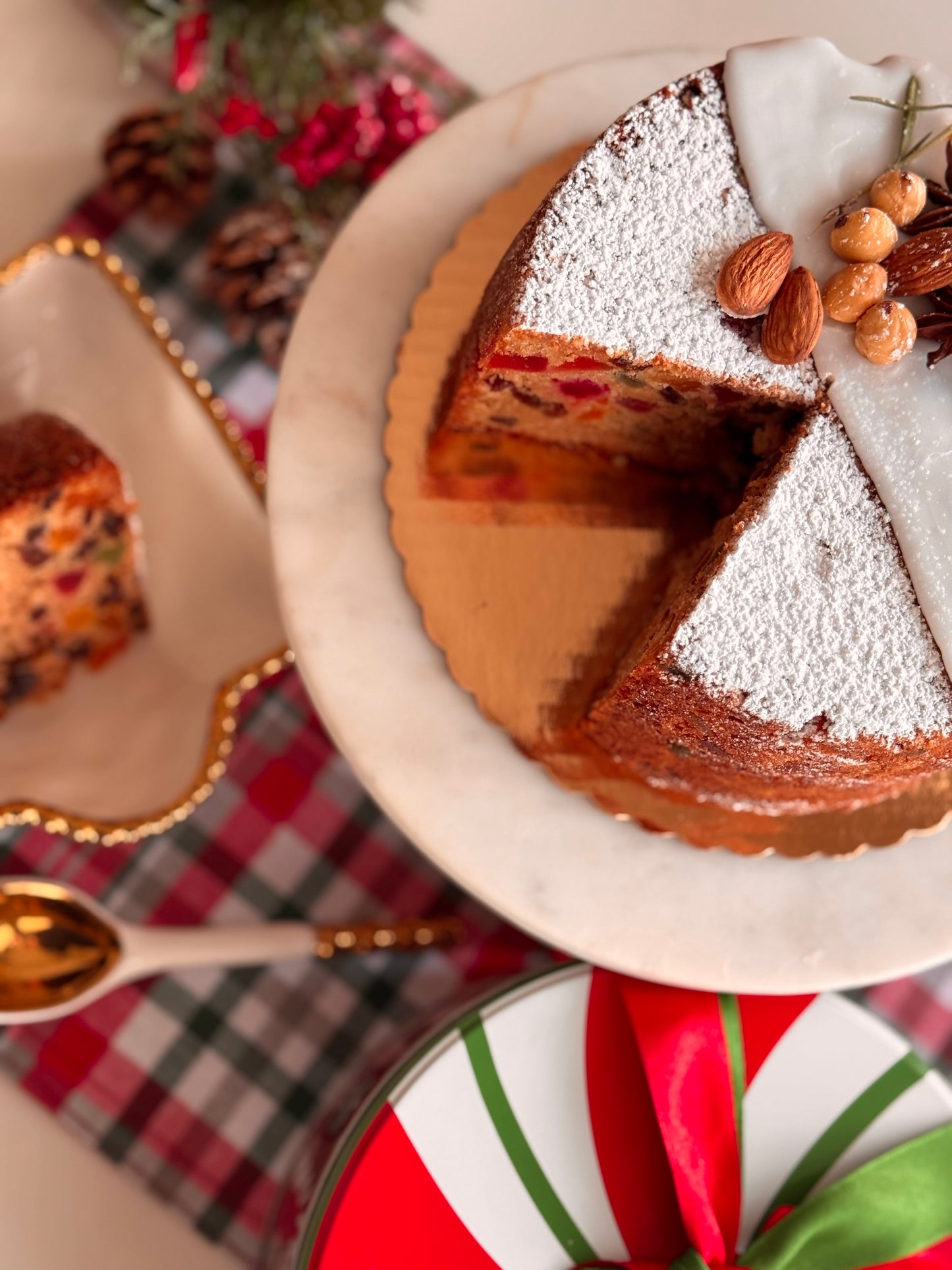 Cake Frutado Navideño