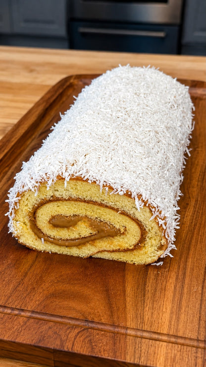 Pionono de Manjar Blanco y Coco